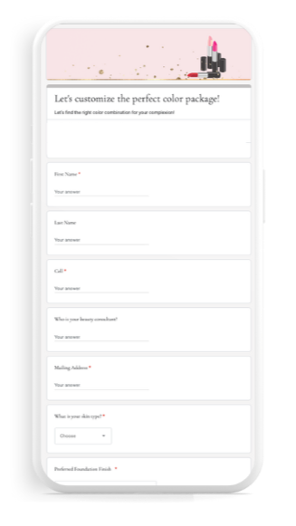 💄Color Pre Profile